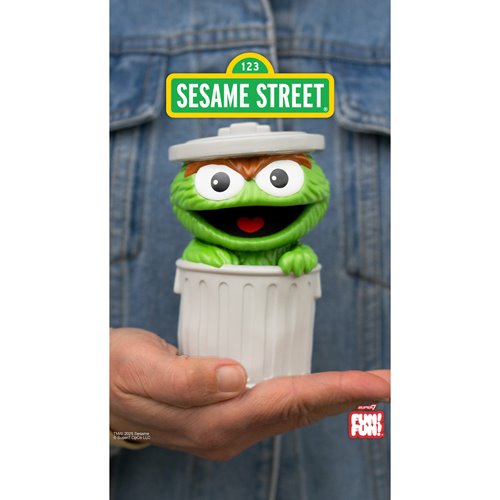 Sesame Street Oscar the Grouch FUN! FUN! Vinyl Figure
