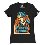 Vincent Price Macabre Ladies T-Shirt