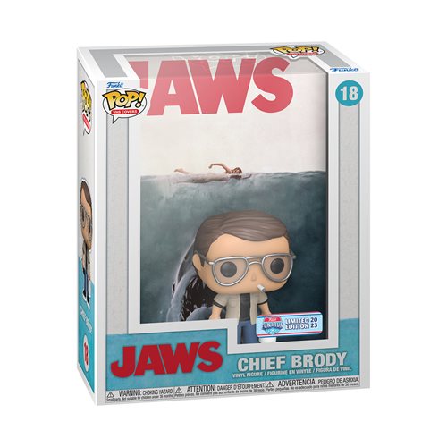 Jaws Chief Brody Funko Pop! VHS Cover Figure with Case #18 - Exclusive
