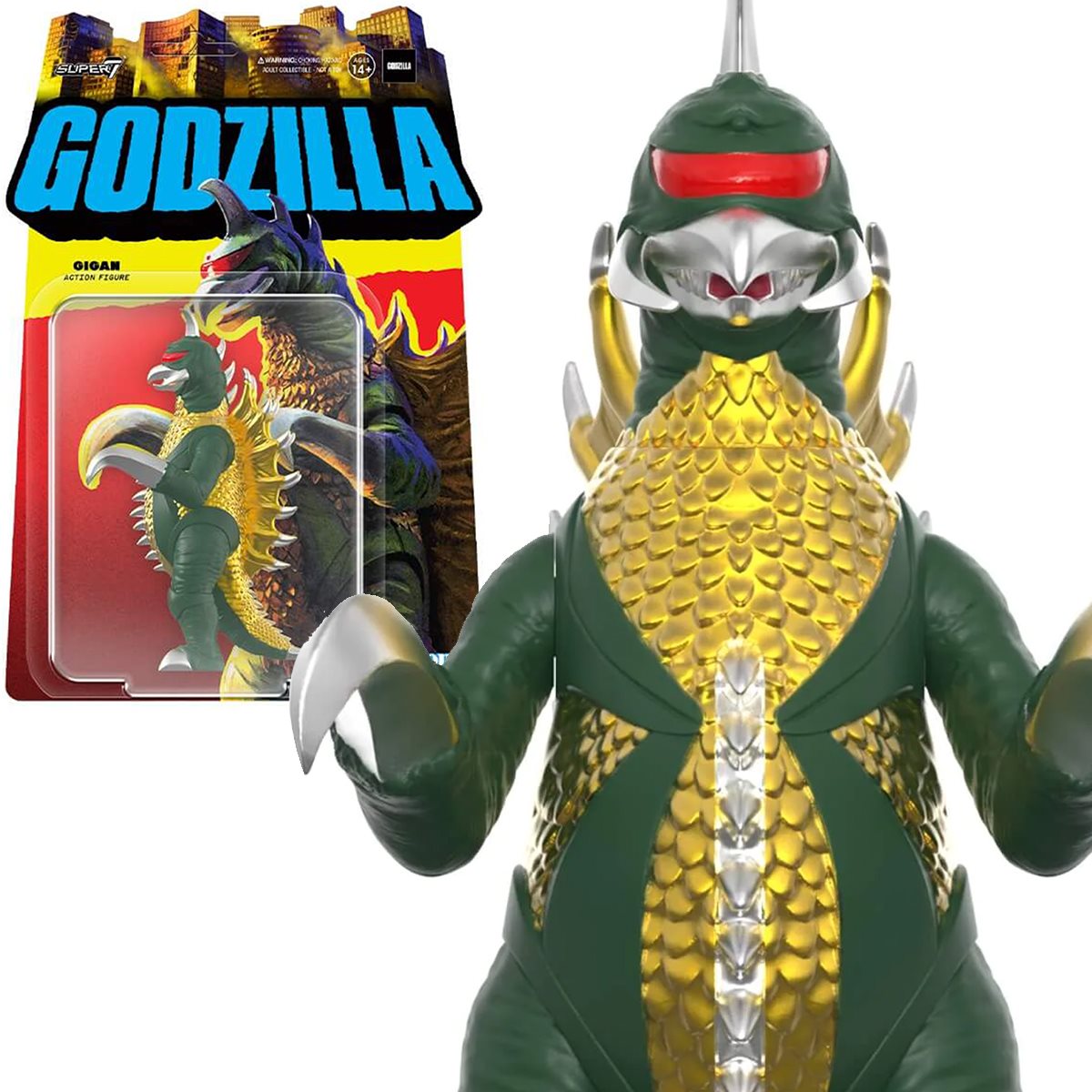 Godzilla 74 3 3/4-Inch ReAction Figure - Entertainment Earth