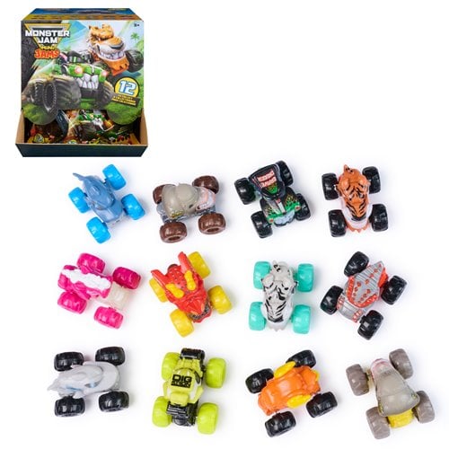 Monster Jam Mini Jams Monster Truck 1:87 Scale Vehicle Blind Bag Case of 12