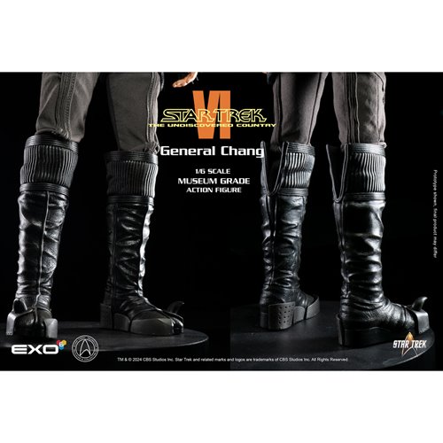 Star Trek VI: The Undiscovered Country General Chang  1:6 Scale Action Figure
