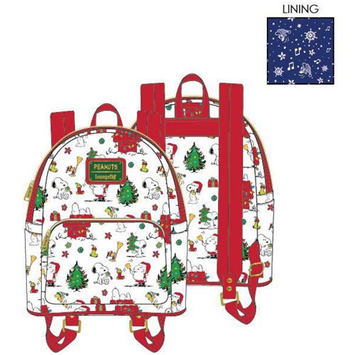 Peanuts Snoopy Holiday Mini-Backpack