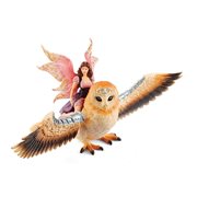 Bayala Fairy in Flight on Glam Owl Collectible Figure