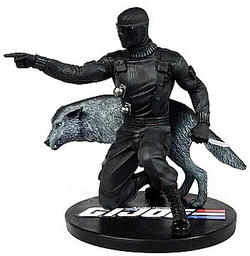 Diamond Select Toys G.I. Joe Snake Eyes and Timber Gallery 11-in Statue