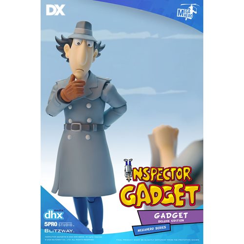 Inspector Gadget Megahero Series Action Figures Deluxe Set