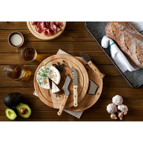Snow White Circo Cheese Cutting Board and Tools Set
