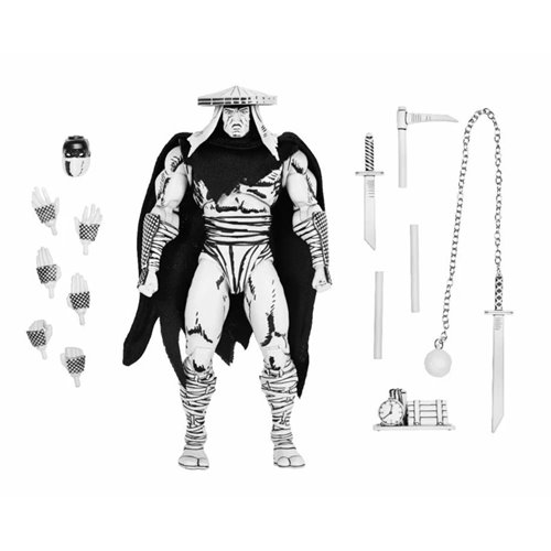 Teenage Mutant Ninja Turtles Mirage Comics Foot Assassin Black & White Variant 7-Inch Scale Action F