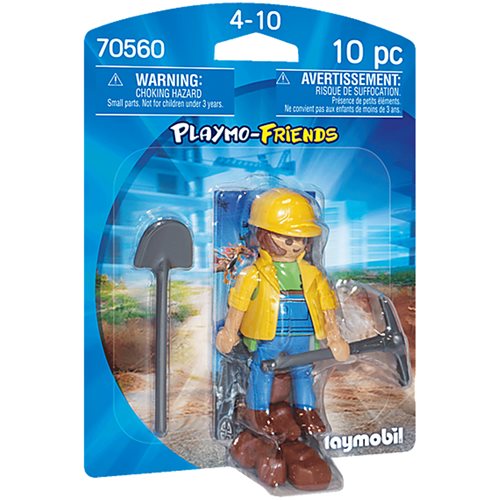 Playmobil 70560 Playmo-Friends Construction Worker Action Figure