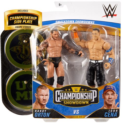 WWE Championship Showdown Series 2 John Cena vs Randy Orton Action Figure 2-Pack