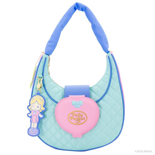 Polly Pocket Quilted Compact Crescent Bag