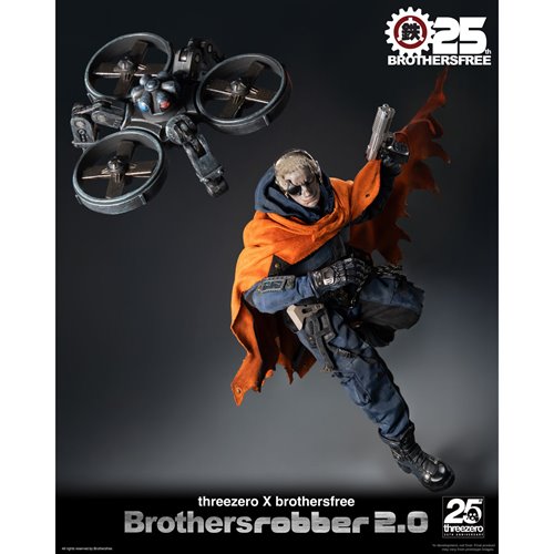 Brothersfree Brothers Robber 2.0 1:6 Scale Action Figure