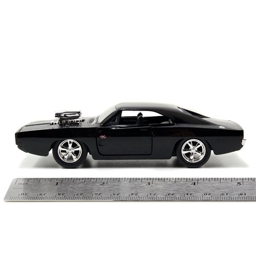 Fast and Furious Dom's Dodge Charger R/T and Brian's Toyota Supra 1:32 Scale Die-Cast Metal Vehicle