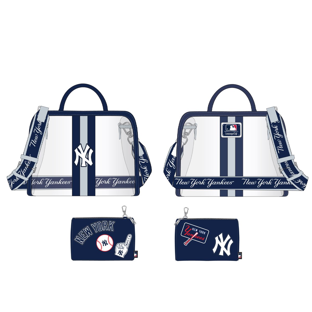 MLB, Bags, New Mlb Ny Yankees Crossbody Bag