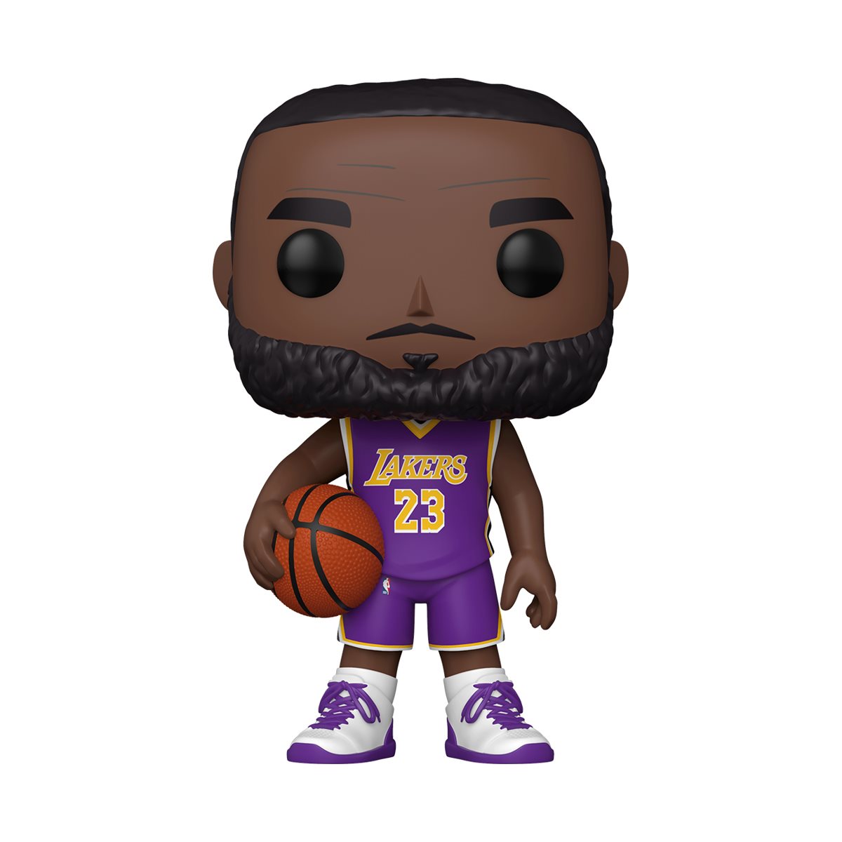 NBA Lakers LeBron James (Purple Jersey) 10-Inch Funko Pop