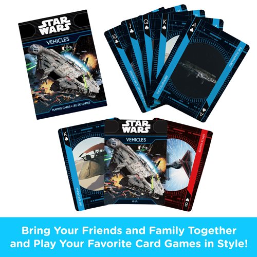 Star Wars Vehicles Playing Cards