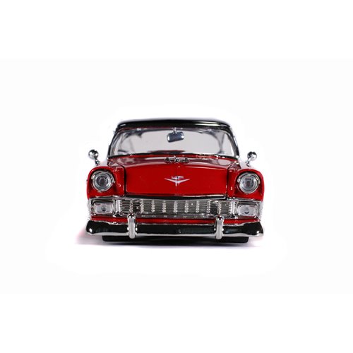 Bigtime Muscle 1956 Chevy Bel Air Red 1:24 Scale Die-Cast Metal Vehicle