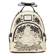Alice in Wonderland Floral Mini-Backpack