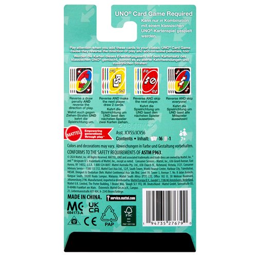 UNO Add-On Packs Card Game Case of 24