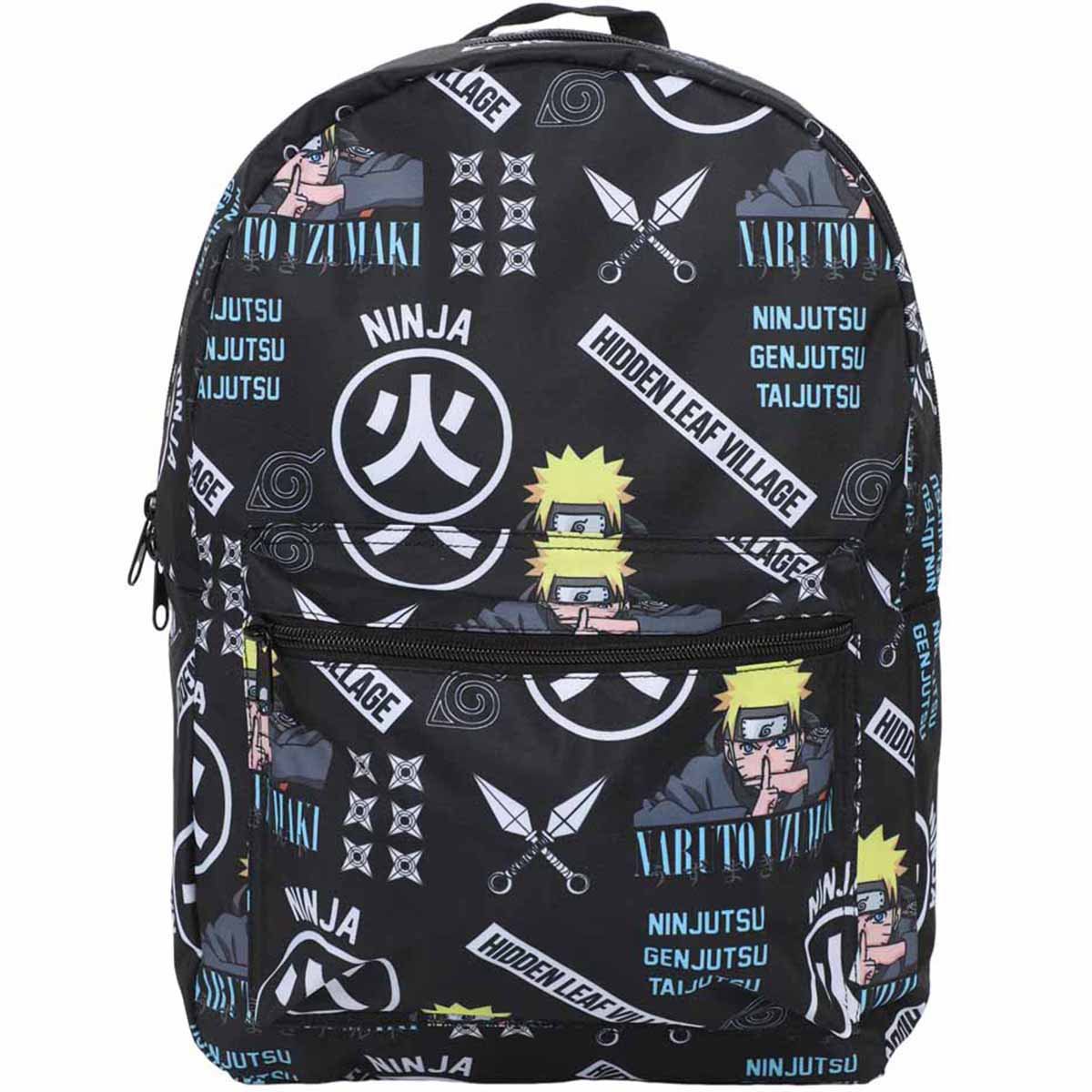 NARUTO Backpack Kids Cartoon School Bags Anime One Piece Backpacks