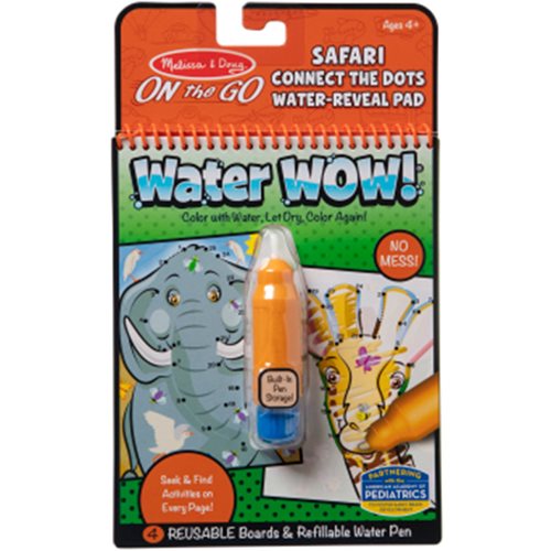 Water Wow! Safari Connect the Dots On the Go Activity Pad