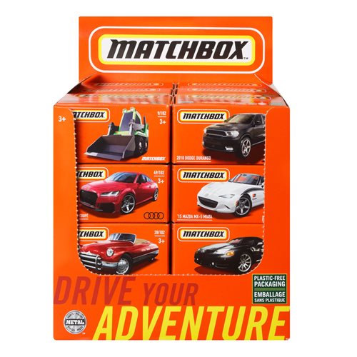 Matchbox Power Grabs 2022 Mix 5 Die-Cast Vehicle Case of 48