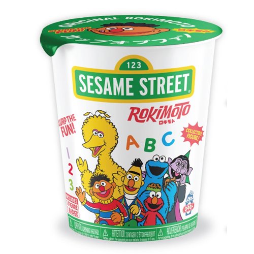 Sesame Street Rokimoto Cup Random Vinyl Figure