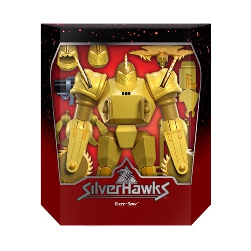 SilverHawks Ultimates Buzz-Saw 8-Inch Action Figure