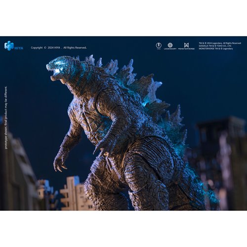 Godzilla vs. Kong 2021 Heat Ray Godzilla Exquisite Basic Series Light-Up Action Figure - Previews Ex