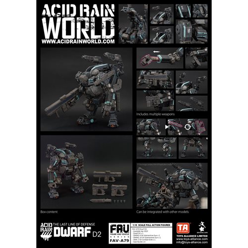 Acid Rain FAV-A79 Dwarf D2 Action Figure