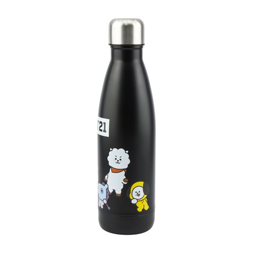 Line Friends BTS BT21 16 oz. Metal Water Bottle