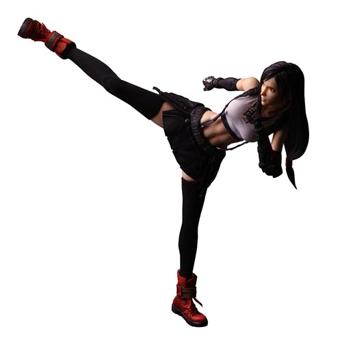 Final Fantasy VII Rebirth Tifa Lockhart Play Arts Shin Action Figure