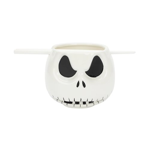 The Nightmare Before Christmas Jack Skellington Ceramic Ramen Bowl with Chopsticks