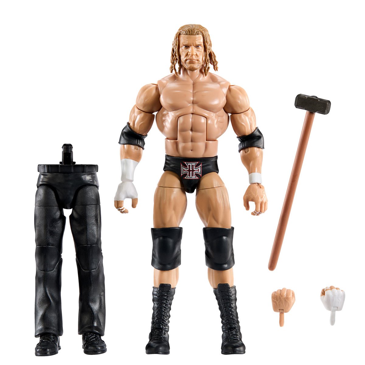 Figura Azione S.H. Figuarts Triple H WWE - 16 Cm, Accessori Inclusi, Bandai Tamashii Nations