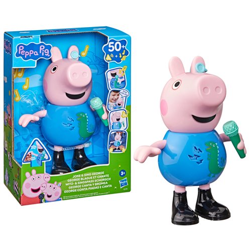 Peppa Pig Joke & Sing George 8-Inch Figure