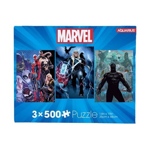 Marvel 500-Piece Puzzle Set of 3