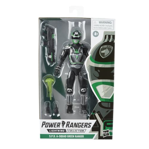 Power Rangers Lightning Collection S.P.D. A-Squad Green Ranger 6-Inch Action Figure