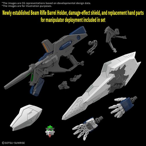 Mobile Suit Gundam Hathaway: The Sorcery of Nymph Circe Xi Gundam High Grade 1:144 Scale Model Kit