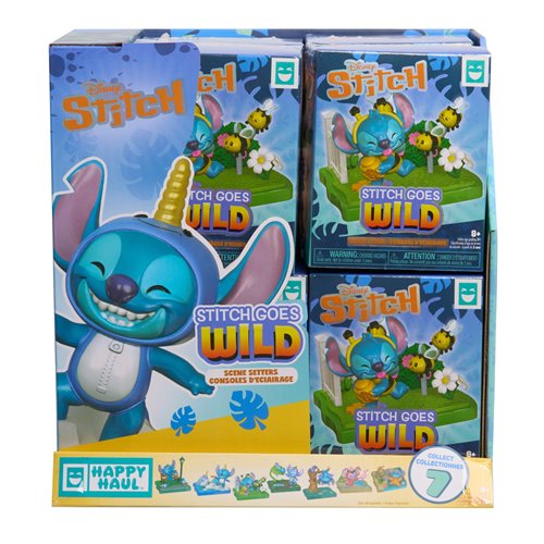 Stitch Goes Wild Collectible Blind-Boxes Mini-Figure Case of 8