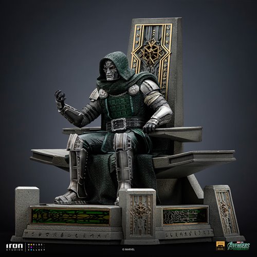 Avengers: Doomsday Doctor Doom on Throne 1:10 Art Scale Limited Edition Statue