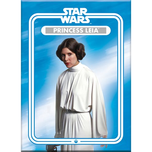 Star Wars Princess Leia Flat Magnet