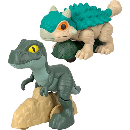 Jurassic World Imaginext Basic Action Figure Case of 4