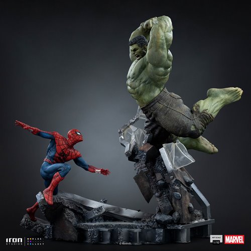 Spider-Man: Brand New Day Spider-Man vs Hulk 1:10 Art Scale Limited Edition Statue