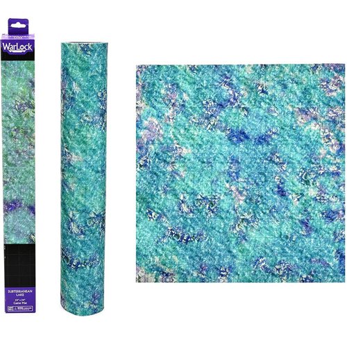 WarLock Tiles Caverns Game Mat: Subterranean Lake