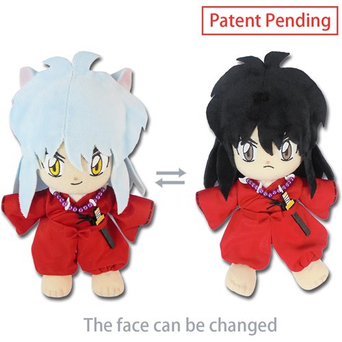 Inuyasha Change Face 8-Inch Plush