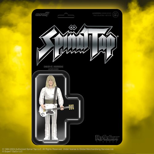 Spinal Tap David St. Hubbins 3 3/4-Inch ReAction Figure