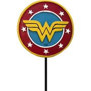 Wonder Woman Logo Garden Pick Sign