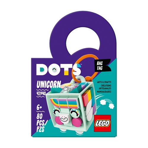 LEGO 41940 DOTS Bag Tag Unicorn