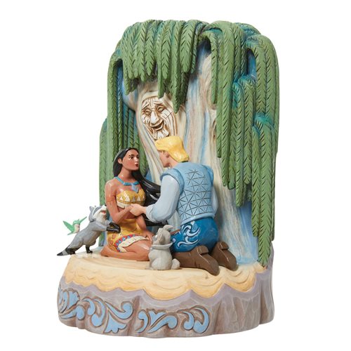 Disney Traditions Pocahontas Carved by Heart by Jim Shore Statue