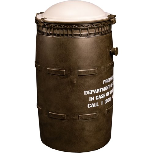 The Return of the Living Dead 245 Trioxin Barrel Diorama Set